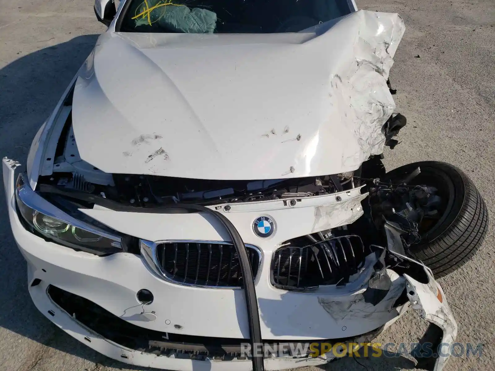 7 Photograph of a damaged car WBA4J1C54KBM17640 BMW 4 SERIES 2019