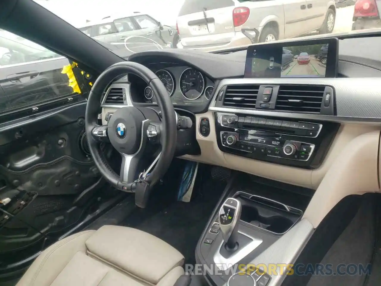 9 Photograph of a damaged car WBA4J1C54KBM17864 BMW 4 SERIES 2019