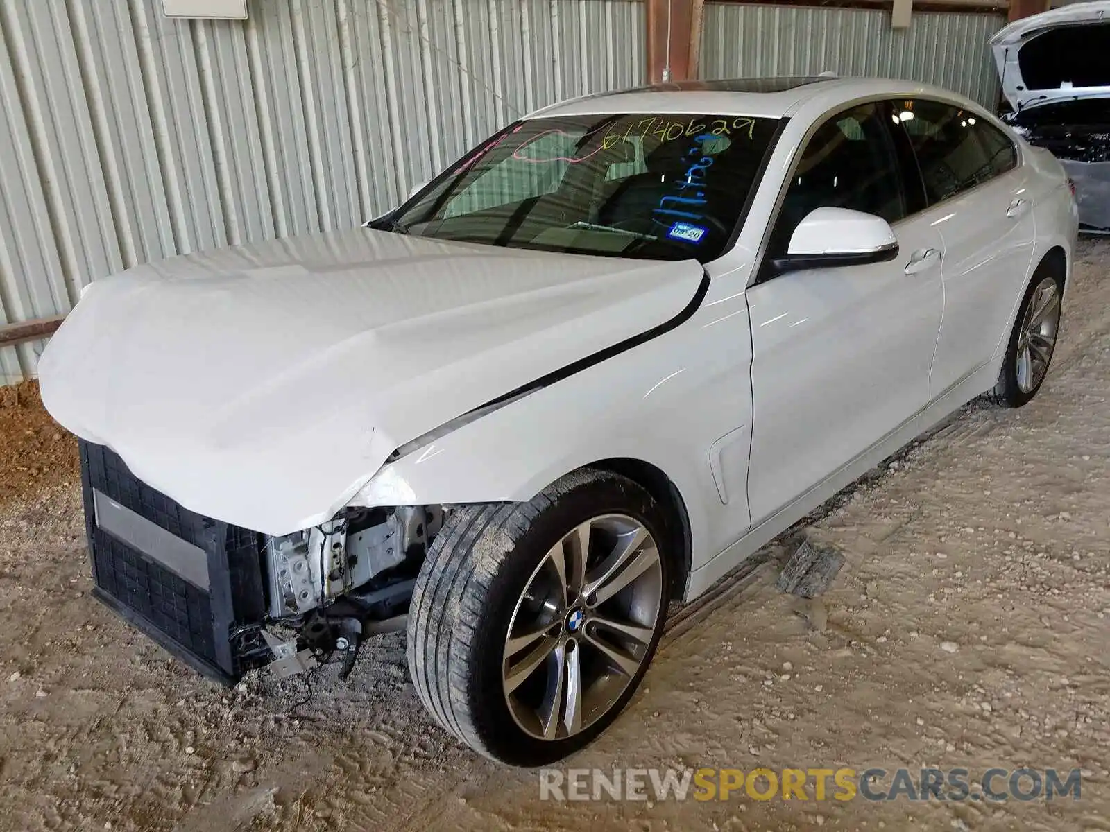 2 Photograph of a damaged car WBA4J1C54KBM18898 BMW 4 SERIES 2019