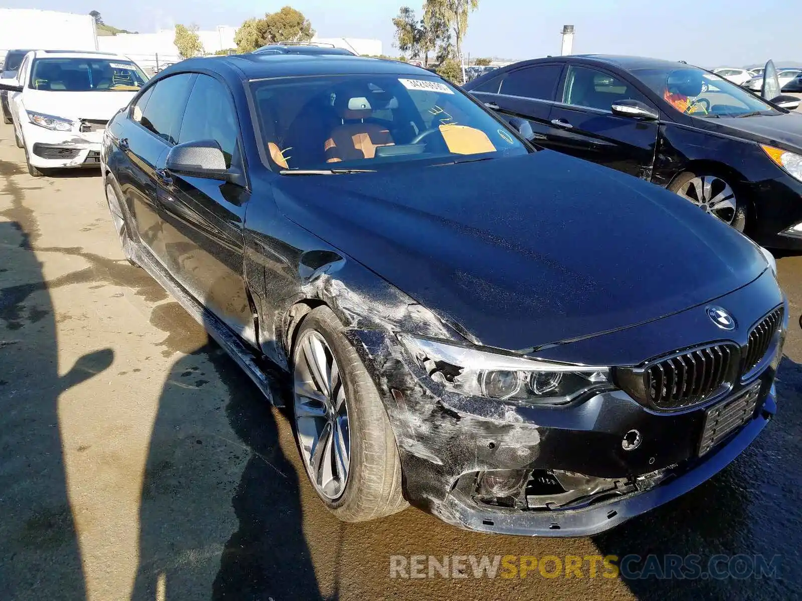 1 Photograph of a damaged car WBA4J1C55KBM12253 BMW 4 SERIES 2019