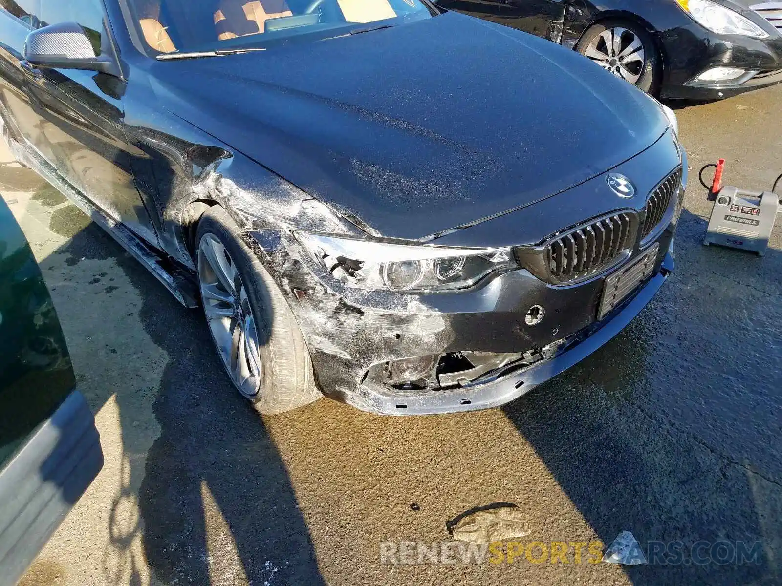 9 Photograph of a damaged car WBA4J1C55KBM12253 BMW 4 SERIES 2019