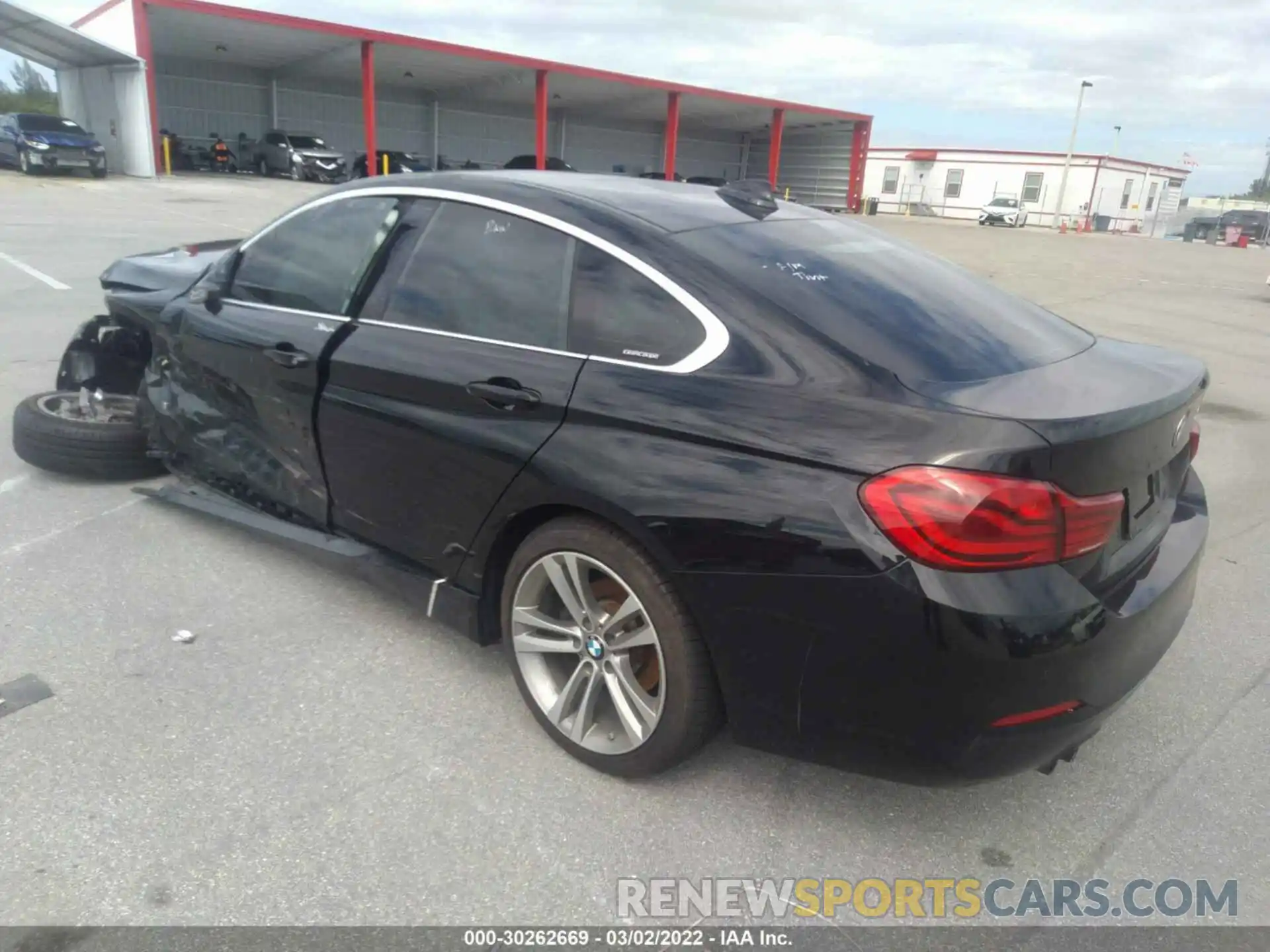 3 Photograph of a damaged car WBA4J1C55KBM13130 BMW 4 SERIES 2019