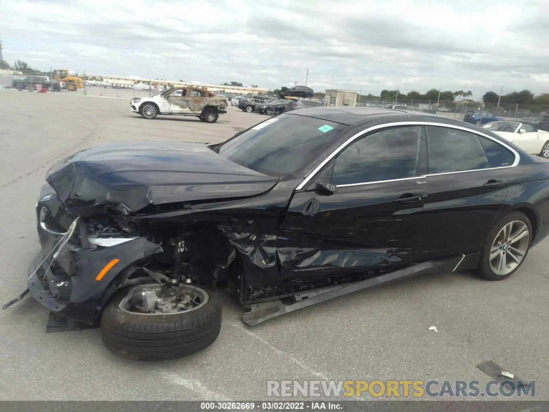 6 Photograph of a damaged car WBA4J1C55KBM13130 BMW 4 SERIES 2019