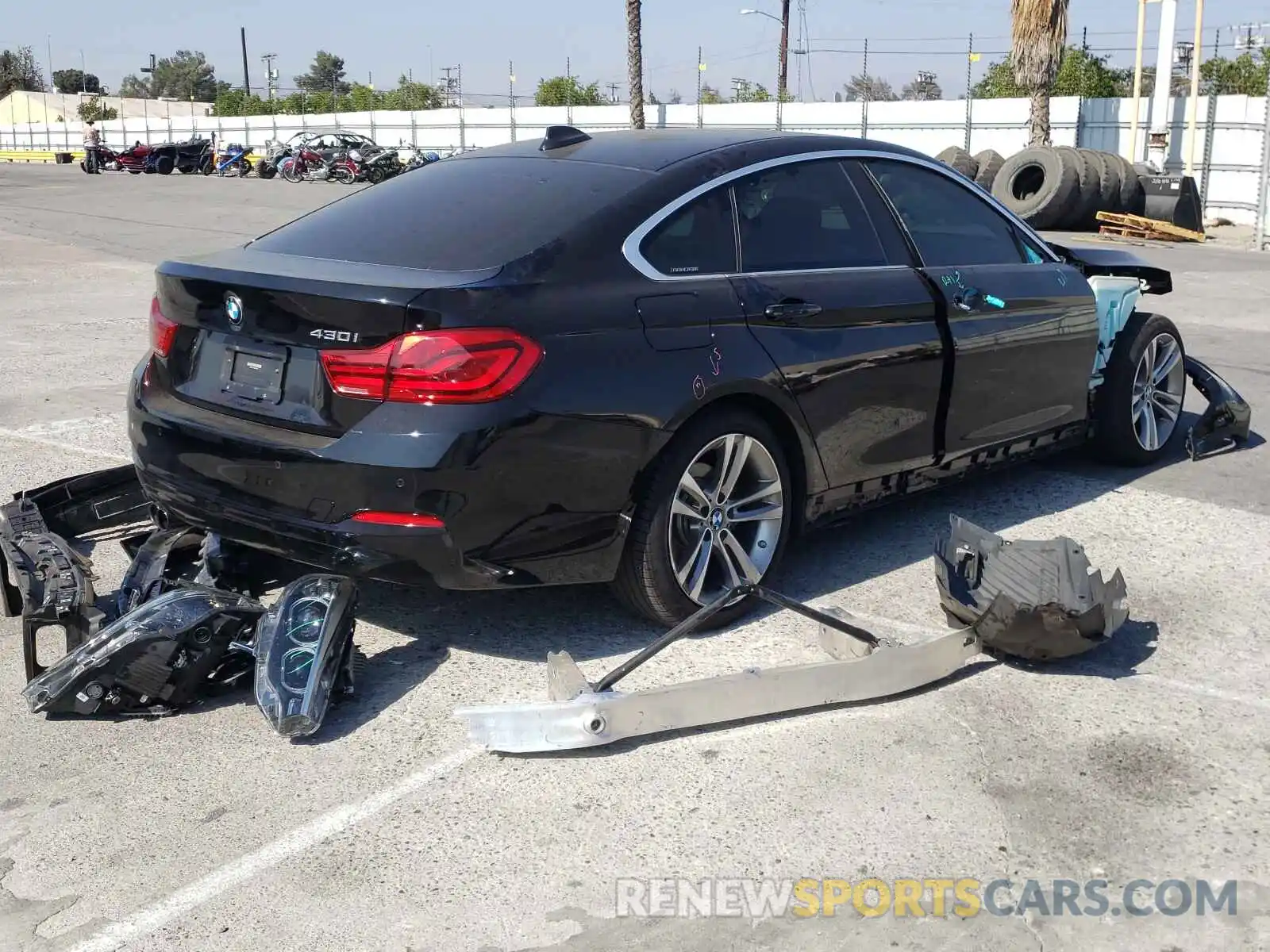 4 Photograph of a damaged car WBA4J1C55KBM13970 BMW 4 SERIES 2019