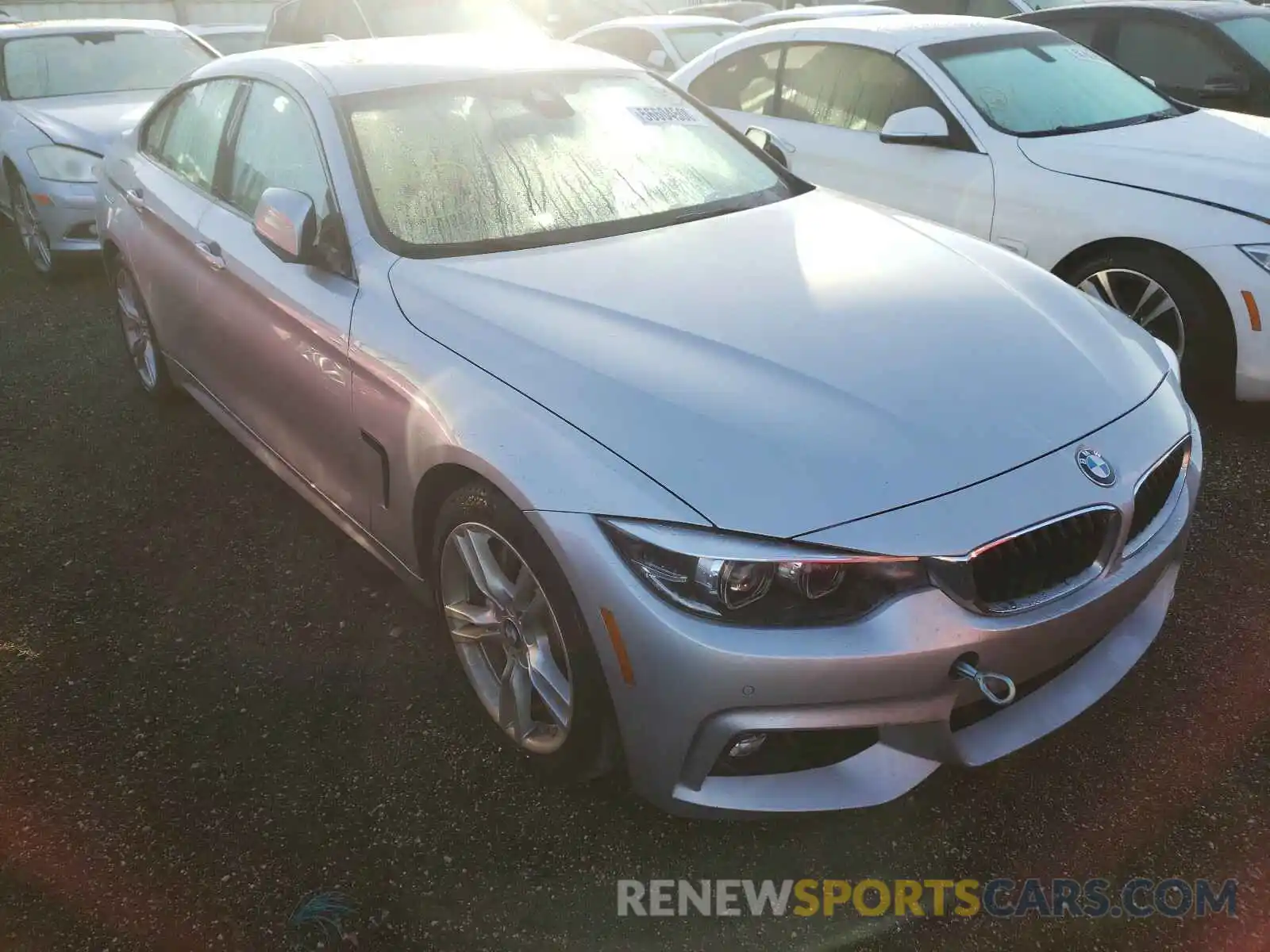 1 Photograph of a damaged car WBA4J1C55KBM17095 BMW 4 SERIES 2019