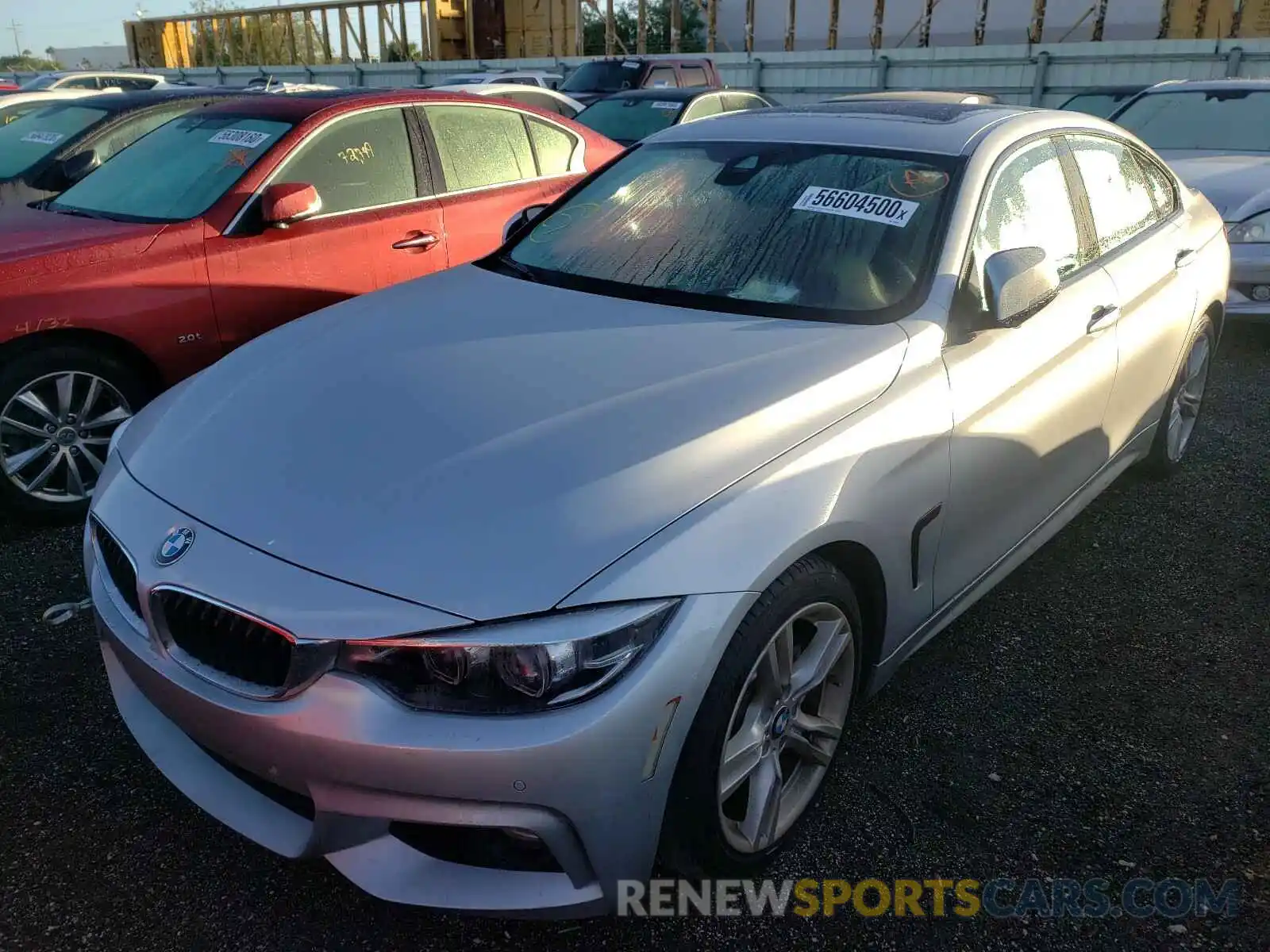 2 Photograph of a damaged car WBA4J1C55KBM17095 BMW 4 SERIES 2019