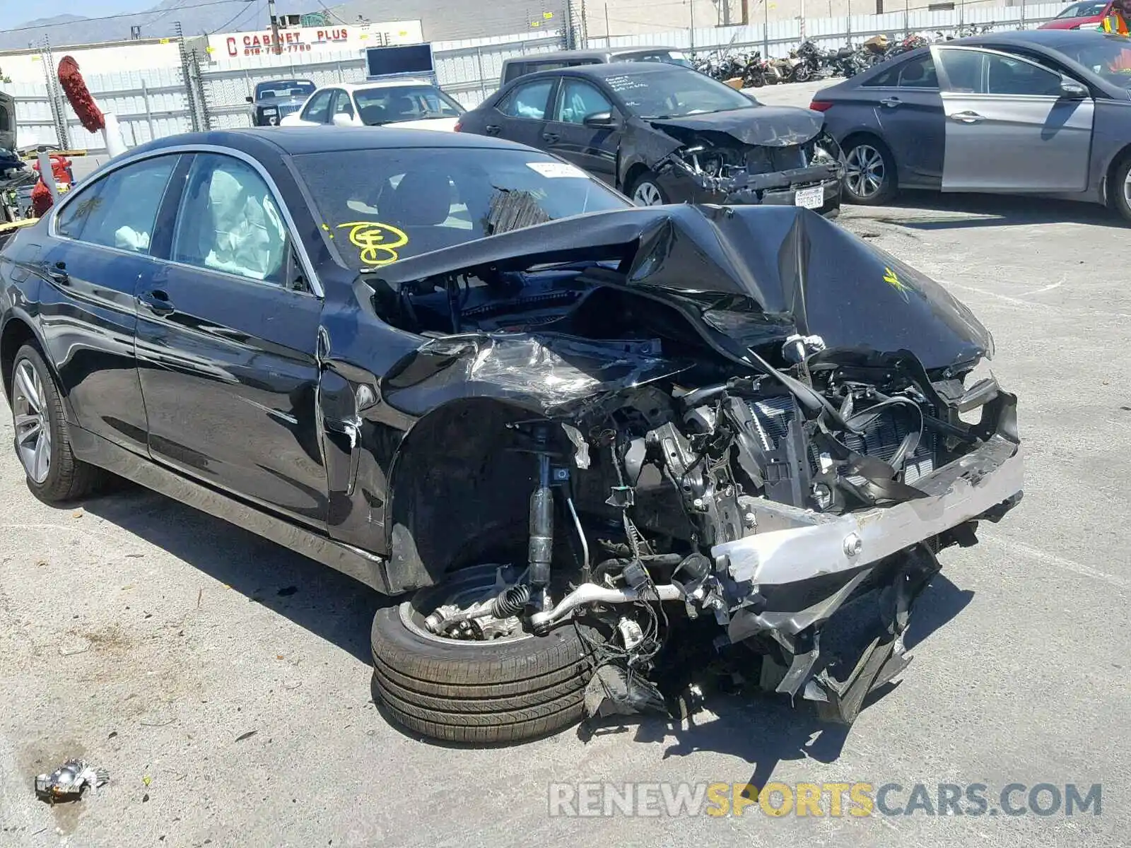 9 Photograph of a damaged car WBA4J1C55KBM17212 BMW 4 SERIES 2019