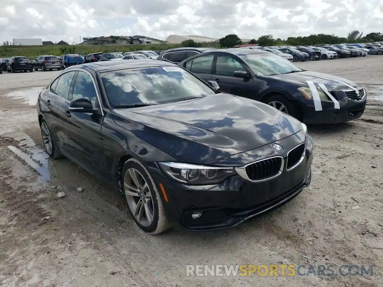 1 Photograph of a damaged car WBA4J1C55KBM17291 BMW 4 SERIES 2019