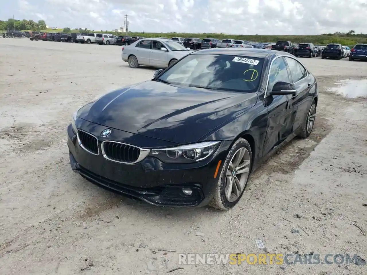 2 Photograph of a damaged car WBA4J1C55KBM17291 BMW 4 SERIES 2019