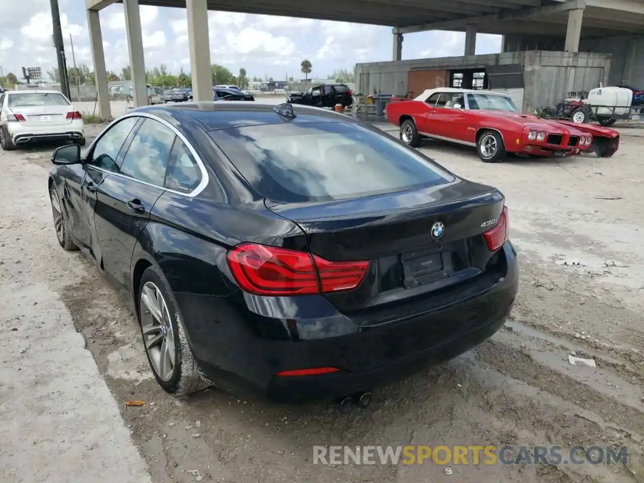 3 Photograph of a damaged car WBA4J1C55KBM17291 BMW 4 SERIES 2019