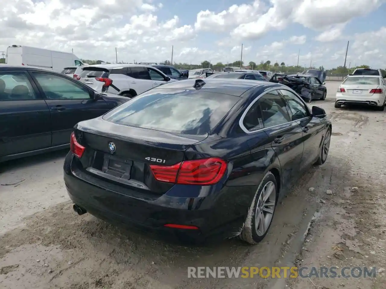 4 Photograph of a damaged car WBA4J1C55KBM17291 BMW 4 SERIES 2019