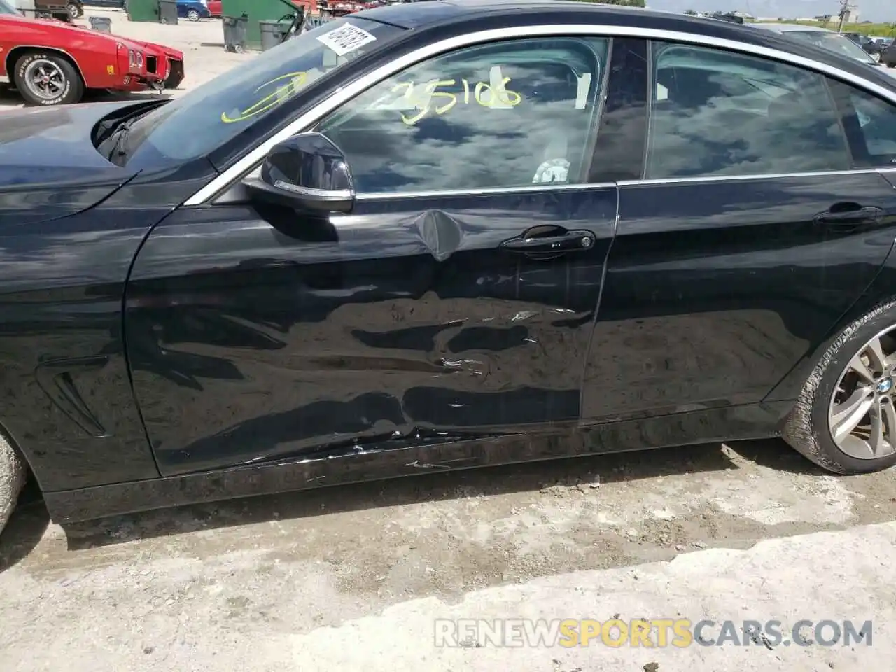 9 Photograph of a damaged car WBA4J1C55KBM17291 BMW 4 SERIES 2019