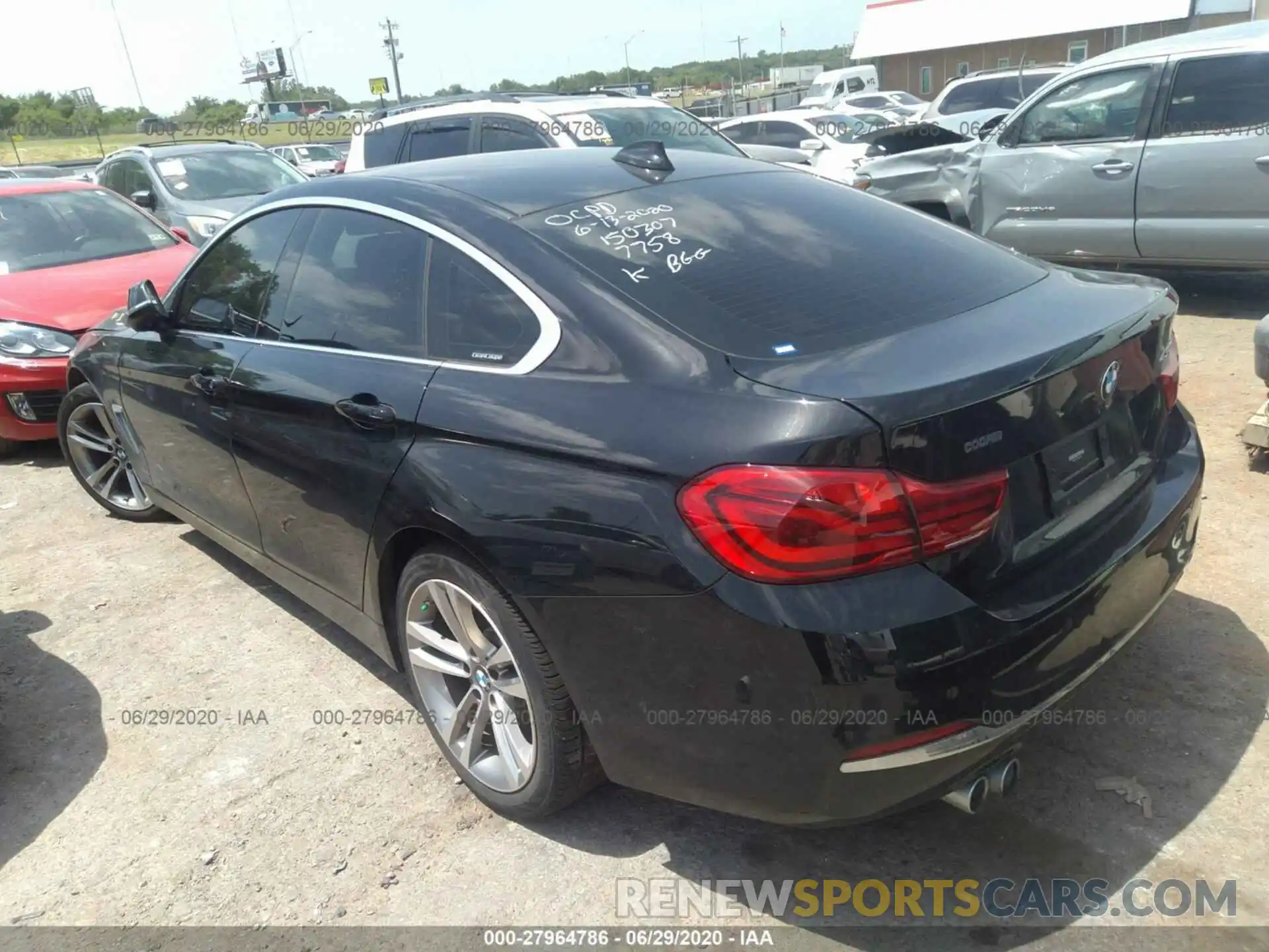 3 Photograph of a damaged car WBA4J1C55KBM17758 BMW 4 SERIES 2019