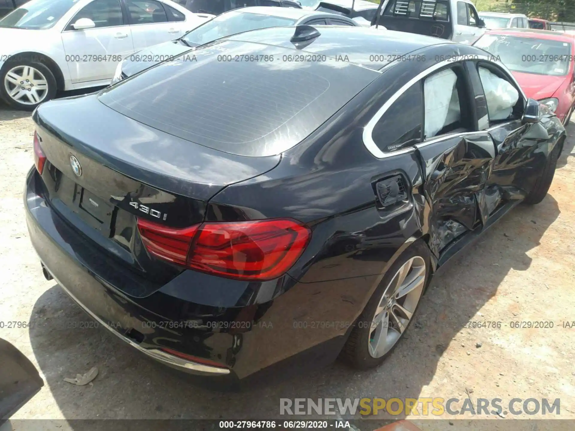 4 Photograph of a damaged car WBA4J1C55KBM17758 BMW 4 SERIES 2019