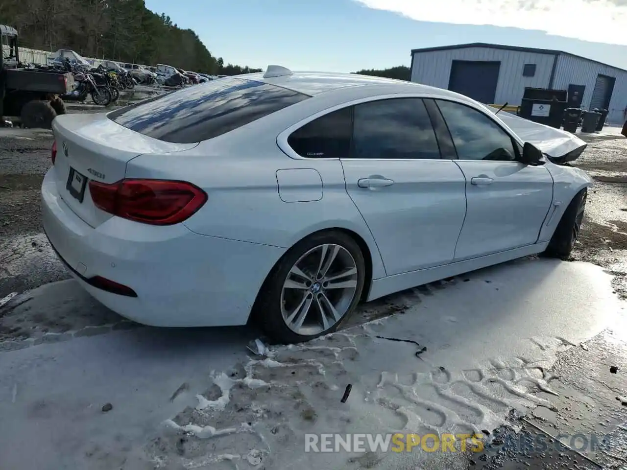 3 Photograph of a damaged car WBA4J1C55KBM18103 BMW 4 SERIES 2019