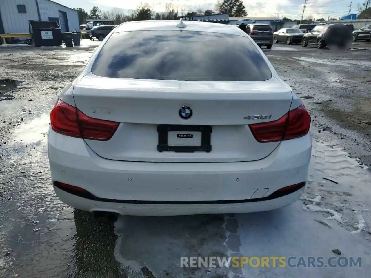 6 Photograph of a damaged car WBA4J1C55KBM18103 BMW 4 SERIES 2019