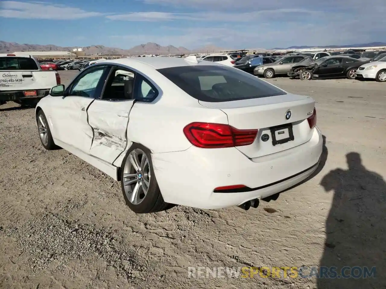 3 Photograph of a damaged car WBA4J1C55KBM18120 BMW 4 SERIES 2019