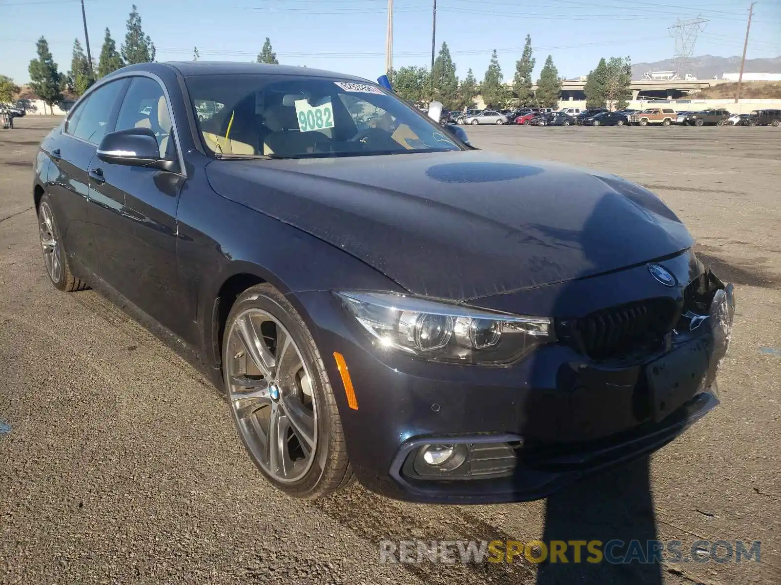 1 Photograph of a damaged car WBA4J1C55KBM18702 BMW 4 SERIES 2019