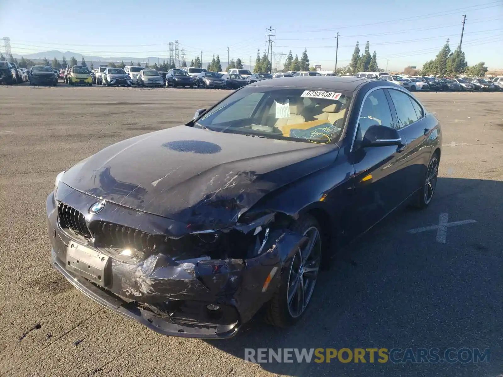 9 Photograph of a damaged car WBA4J1C55KBM18702 BMW 4 SERIES 2019