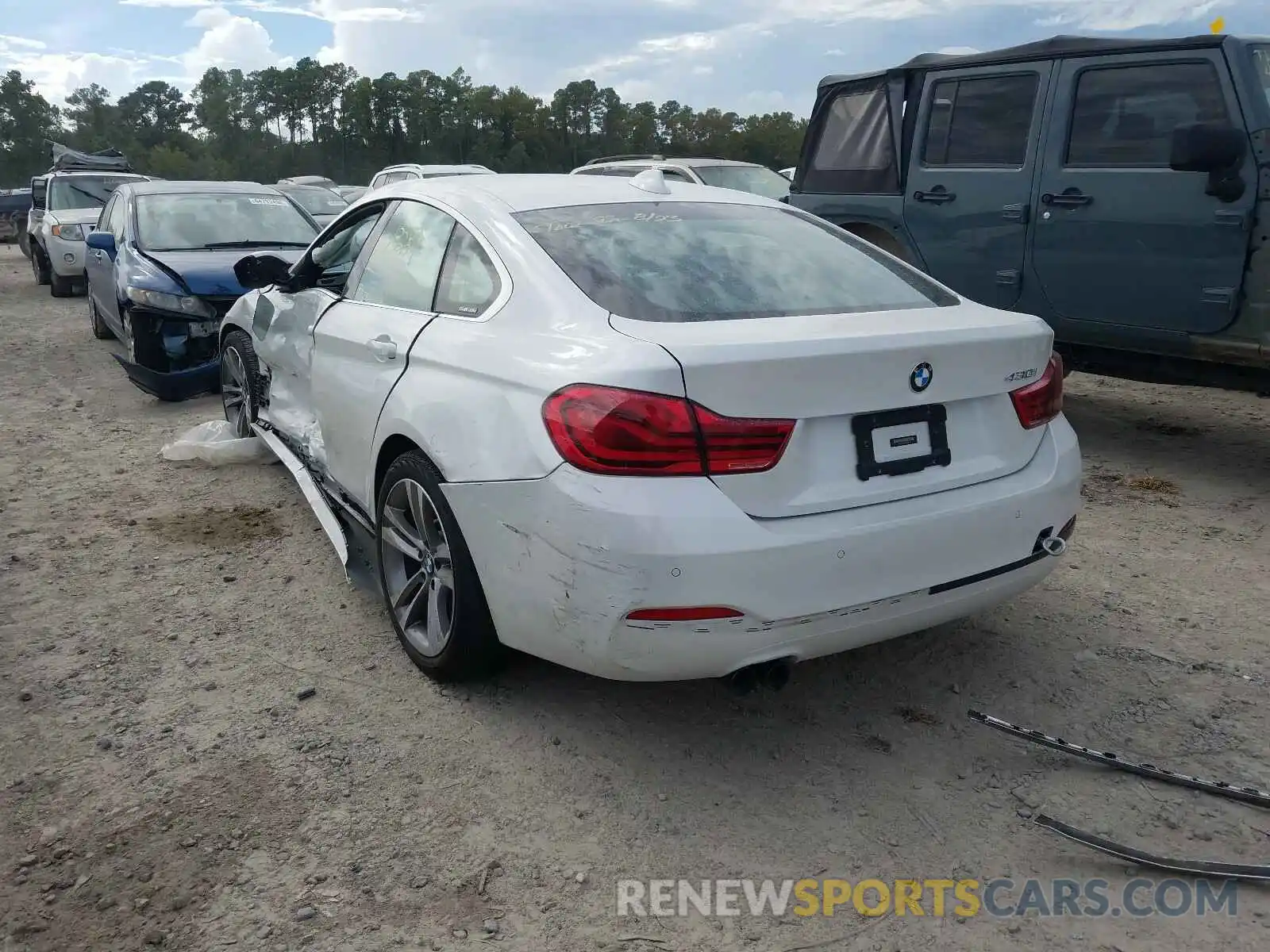 3 Photograph of a damaged car WBA4J1C56KBM13511 BMW 4 SERIES 2019