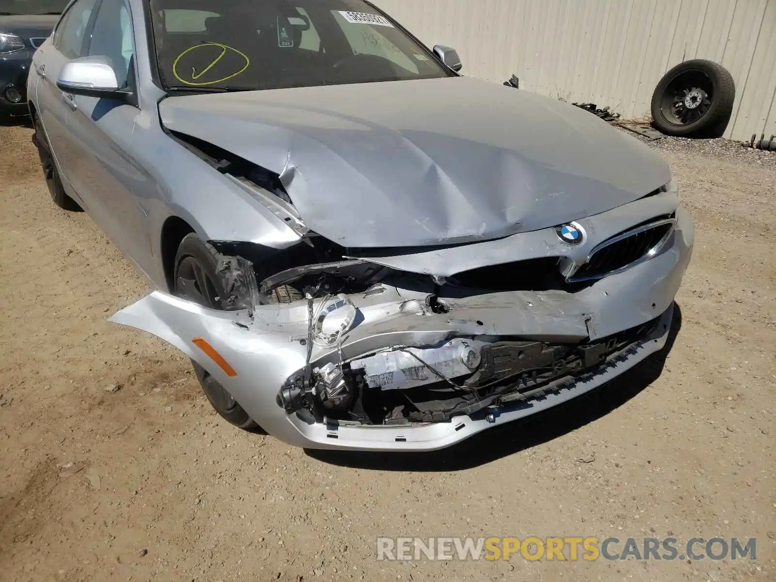 9 Photograph of a damaged car WBA4J1C56KBM13587 BMW 4 SERIES 2019