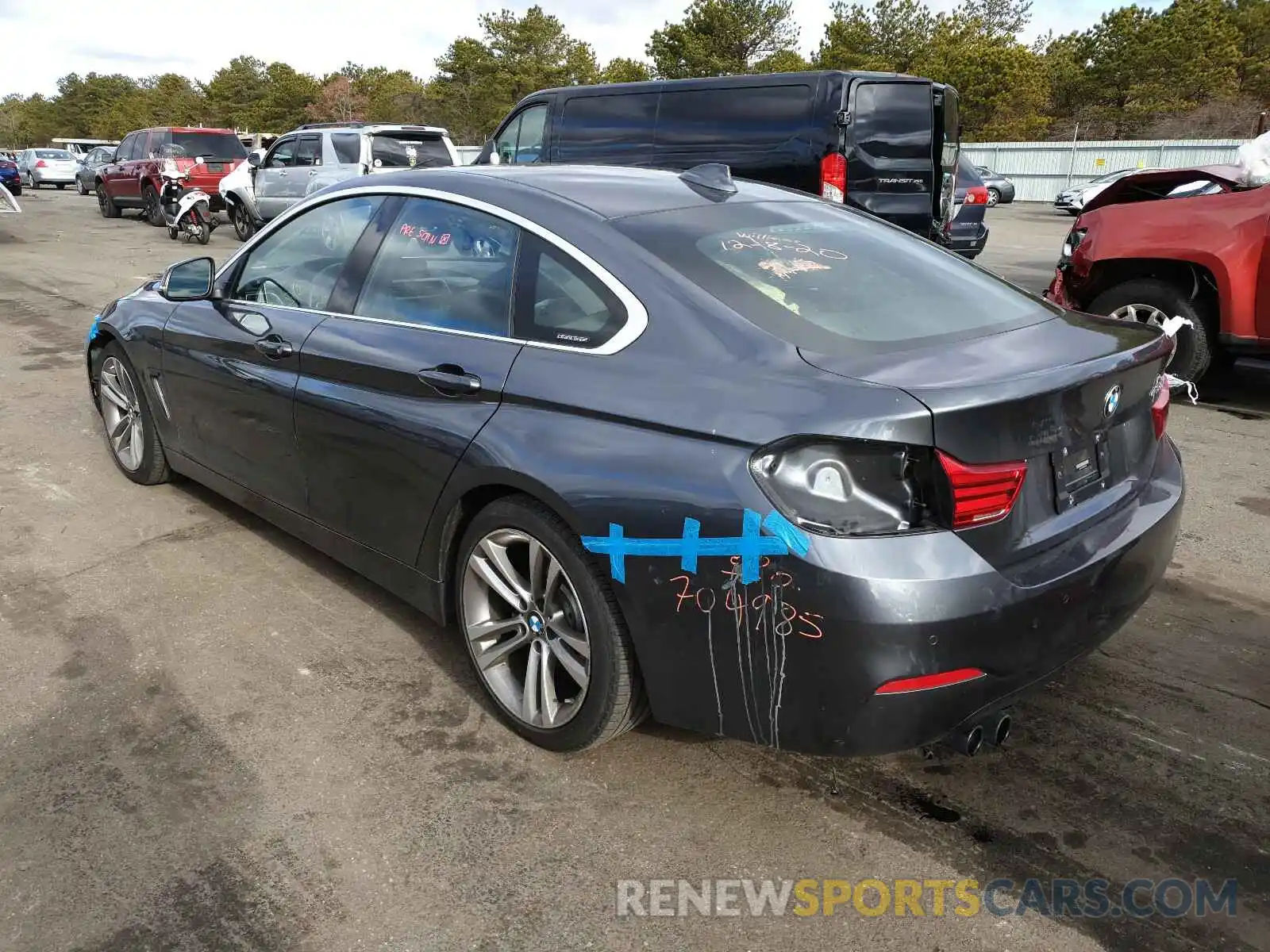 3 Photograph of a damaged car WBA4J1C56KBM13685 BMW 4 SERIES 2019