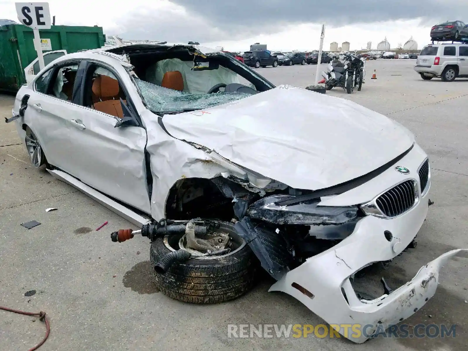 1 Photograph of a damaged car WBA4J1C56KBM14089 BMW 4 SERIES 2019