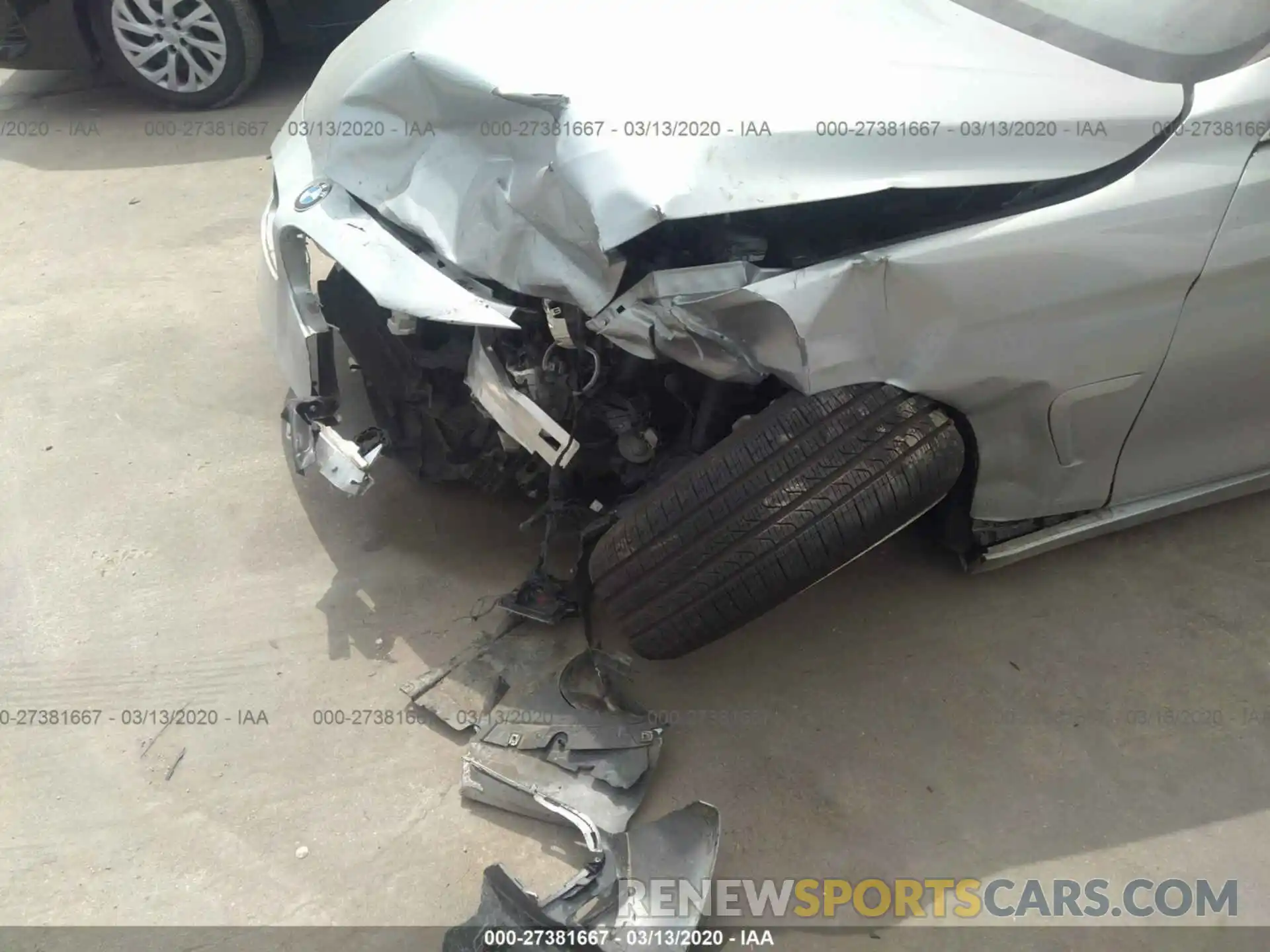 6 Photograph of a damaged car WBA4J1C56KBM14254 BMW 4 SERIES 2019