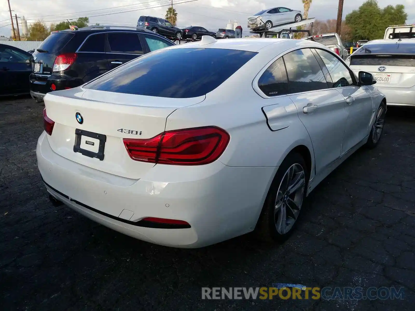 4 Фотография поврежденного автомобиля WBA4J1C56KBM16148 BMW 4 SERIES 2019