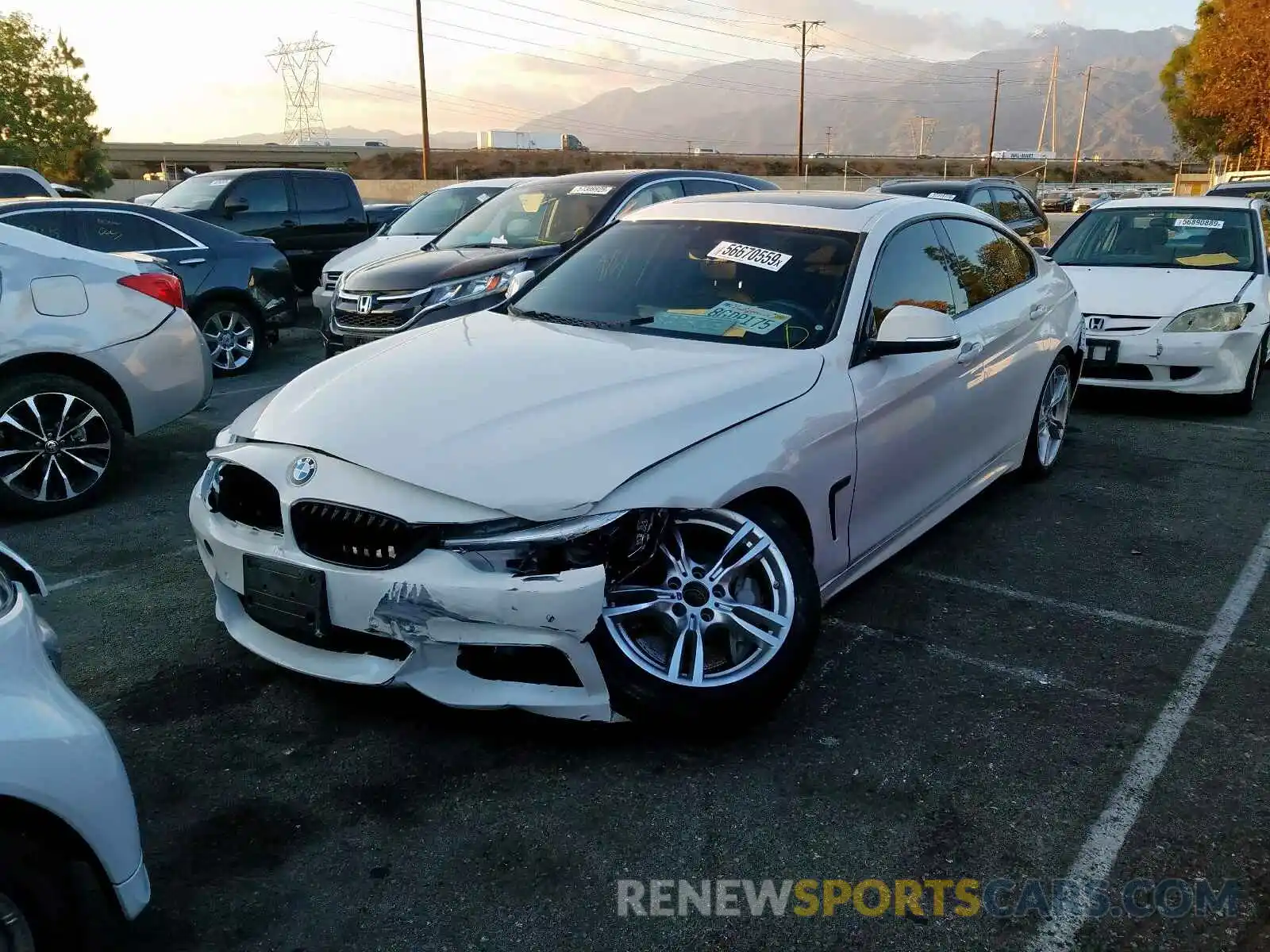 2 Photograph of a damaged car WBA4J1C56KBM17235 BMW 4 SERIES 2019