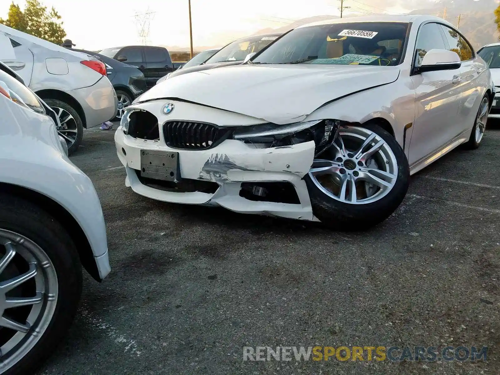 9 Photograph of a damaged car WBA4J1C56KBM17235 BMW 4 SERIES 2019