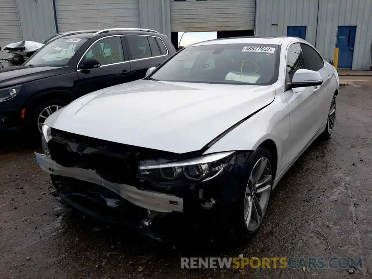 2 Photograph of a damaged car WBA4J1C56KBM17316 BMW 4 SERIES 2019