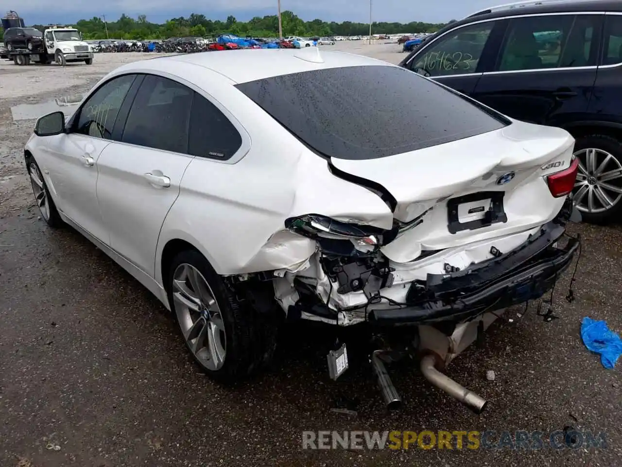 3 Photograph of a damaged car WBA4J1C56KBM17316 BMW 4 SERIES 2019