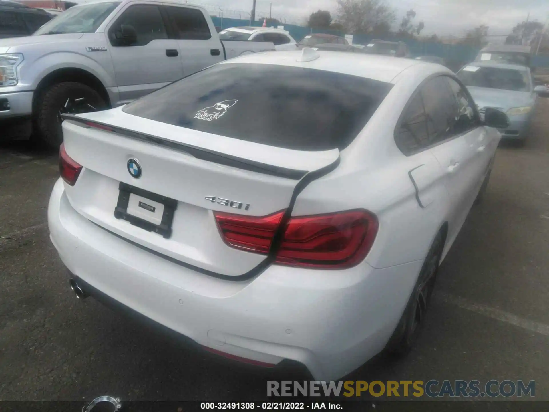 4 Photograph of a damaged car WBA4J1C57KBM12478 BMW 4 SERIES 2019