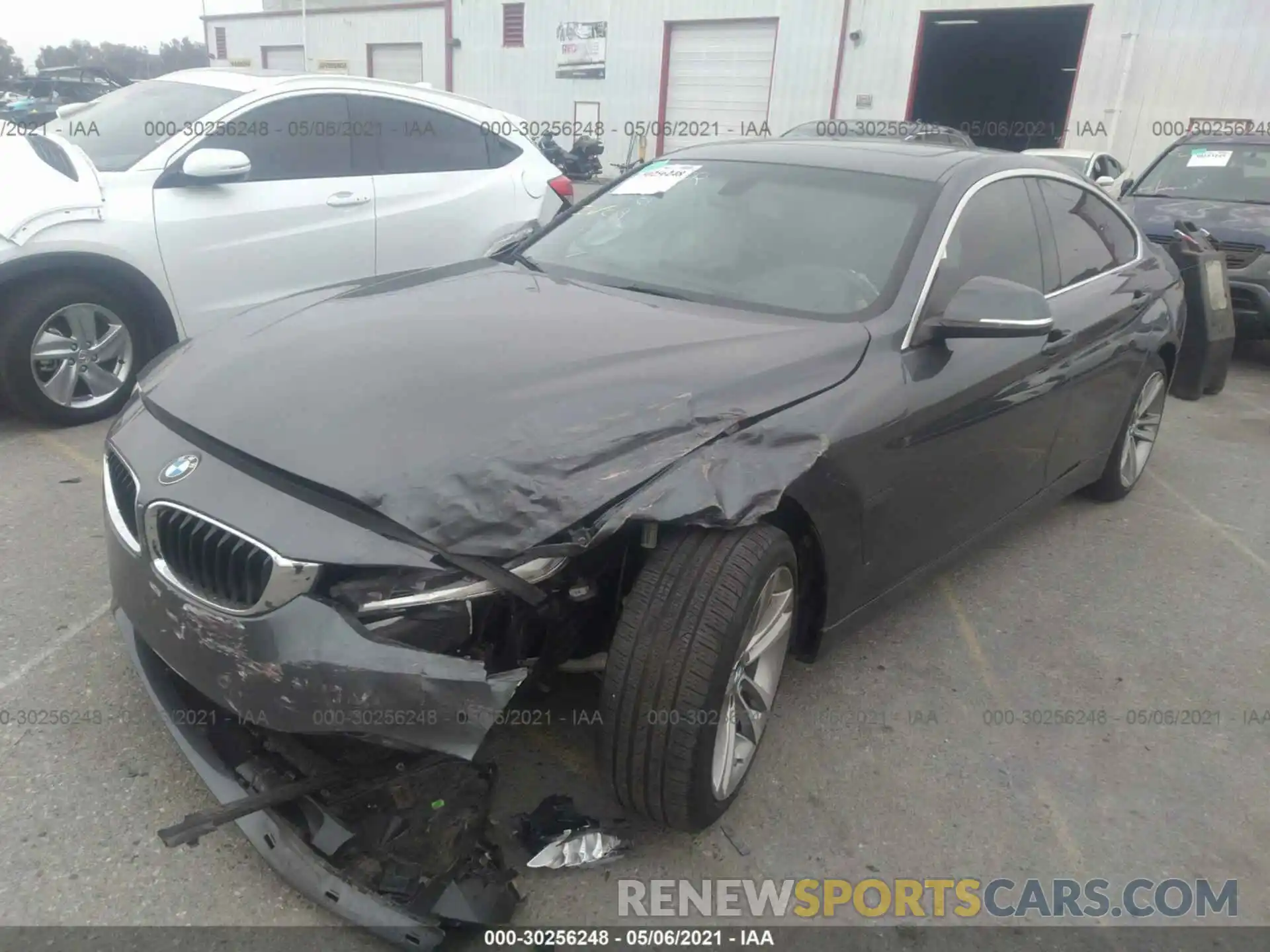 2 Photograph of a damaged car WBA4J1C57KBM12500 BMW 4 SERIES 2019