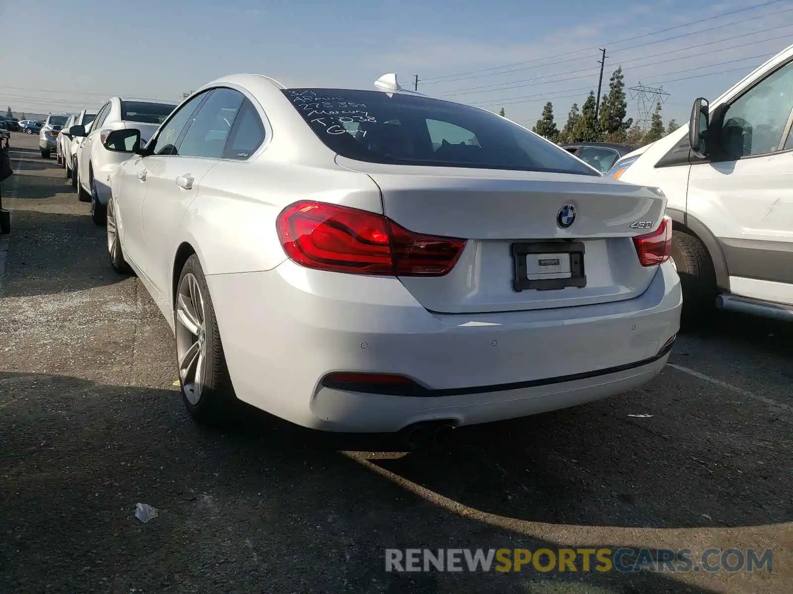3 Photograph of a damaged car WBA4J1C57KBM12786 BMW 4 SERIES 2019
