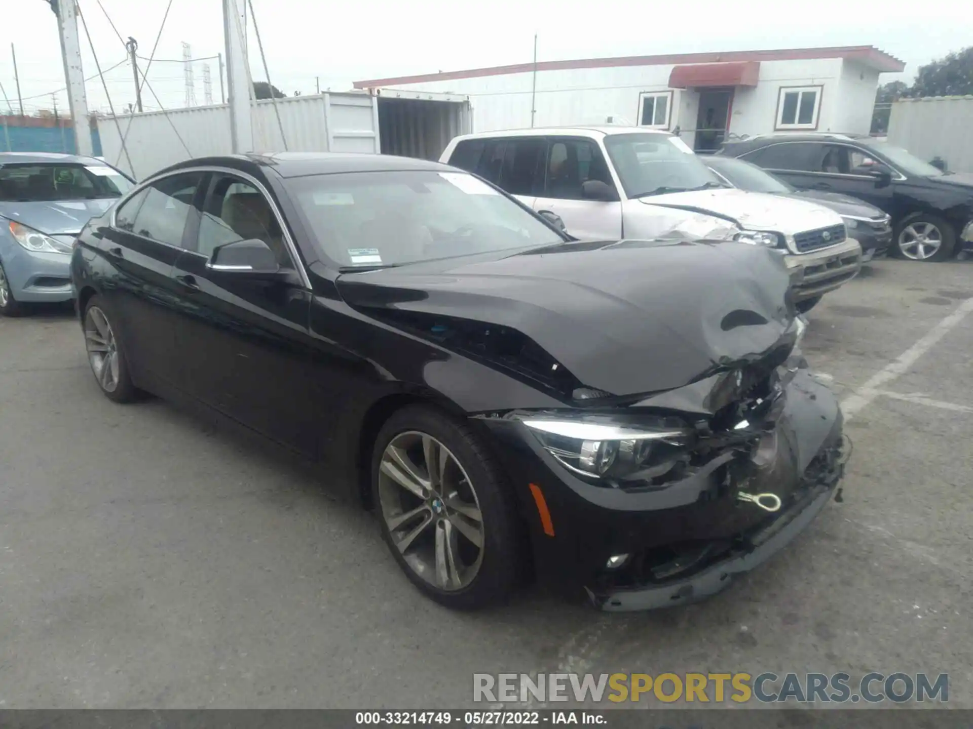 1 Photograph of a damaged car WBA4J1C57KBM13128 BMW 4 SERIES 2019