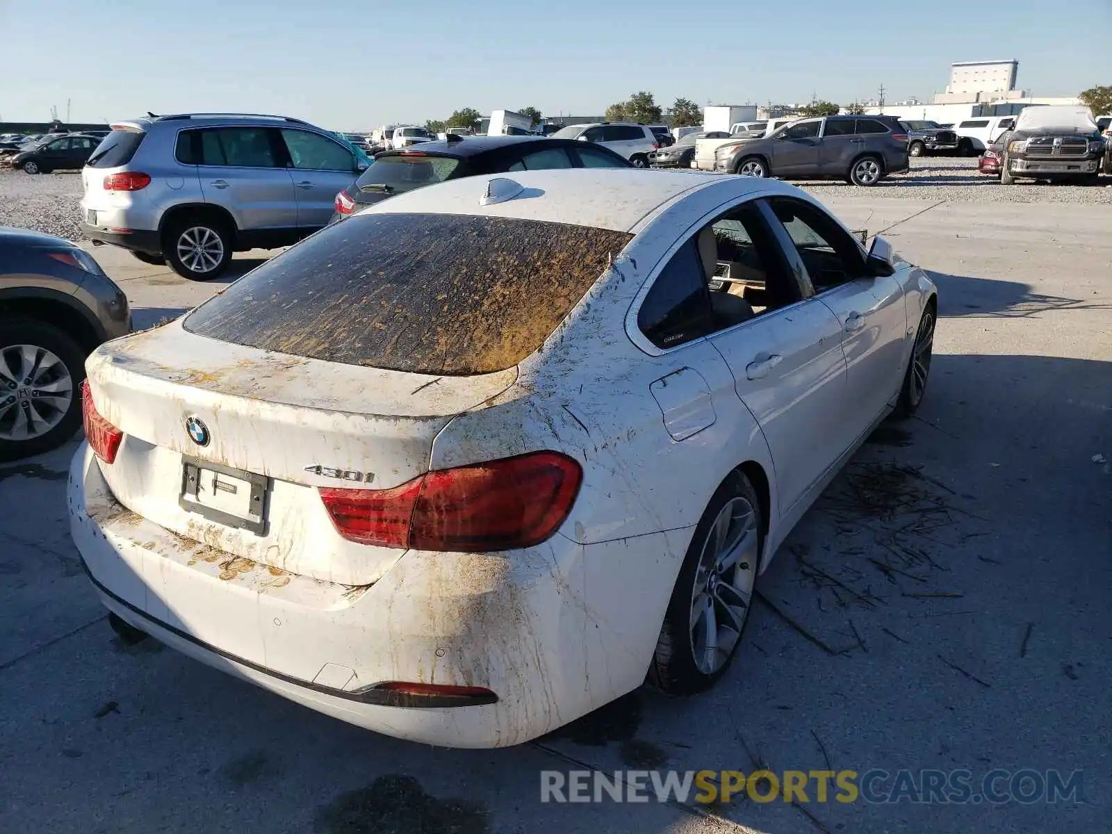 4 Photograph of a damaged car WBA4J1C57KBM13498 BMW 4 SERIES 2019