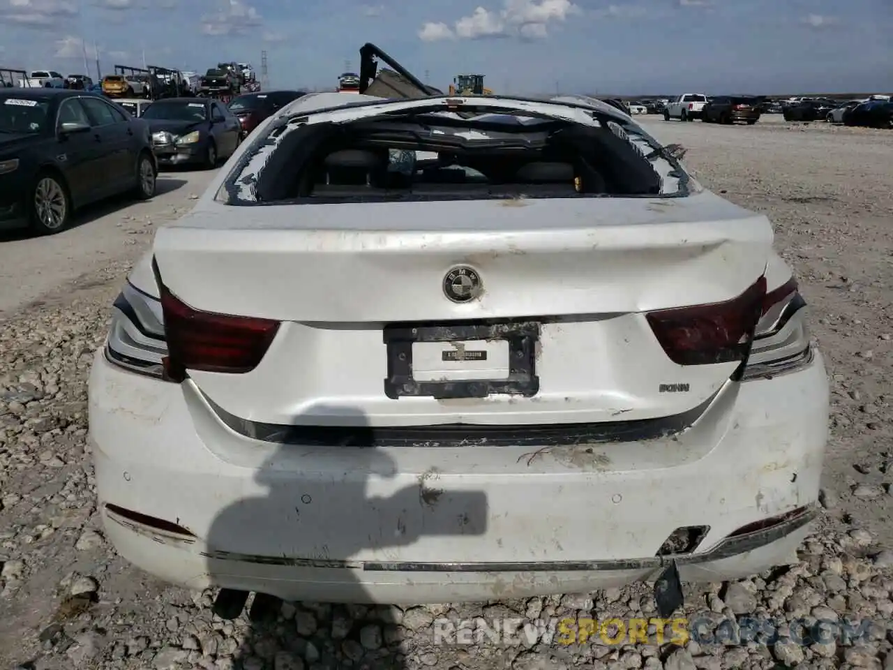 6 Photograph of a damaged car WBA4J1C57KBM13792 BMW 4 SERIES 2019