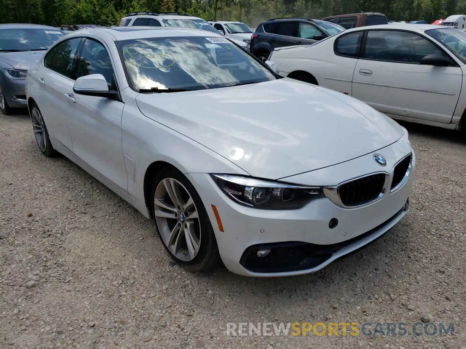 1 Photograph of a damaged car WBA4J1C57KBM14666 BMW 4 SERIES 2019