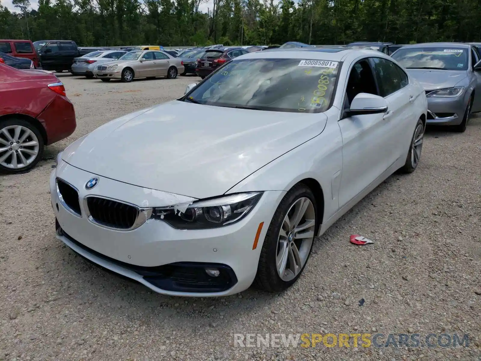 2 Photograph of a damaged car WBA4J1C57KBM14666 BMW 4 SERIES 2019