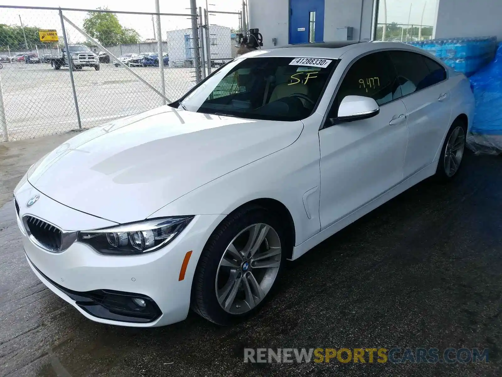 2 Photograph of a damaged car WBA4J1C57KBM14750 BMW 4 SERIES 2019