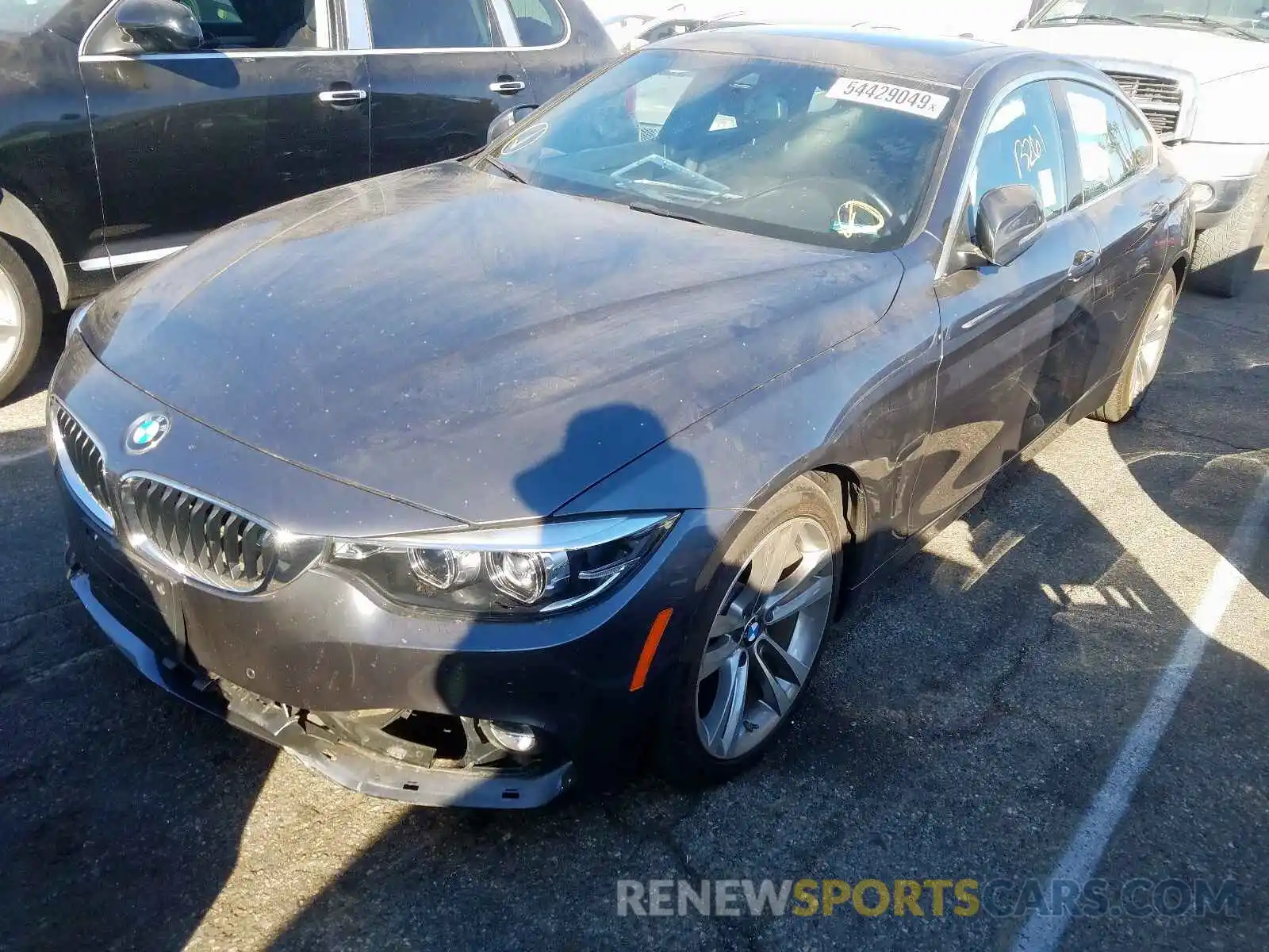 2 Photograph of a damaged car WBA4J1C57KBM14814 BMW 4 SERIES 2019