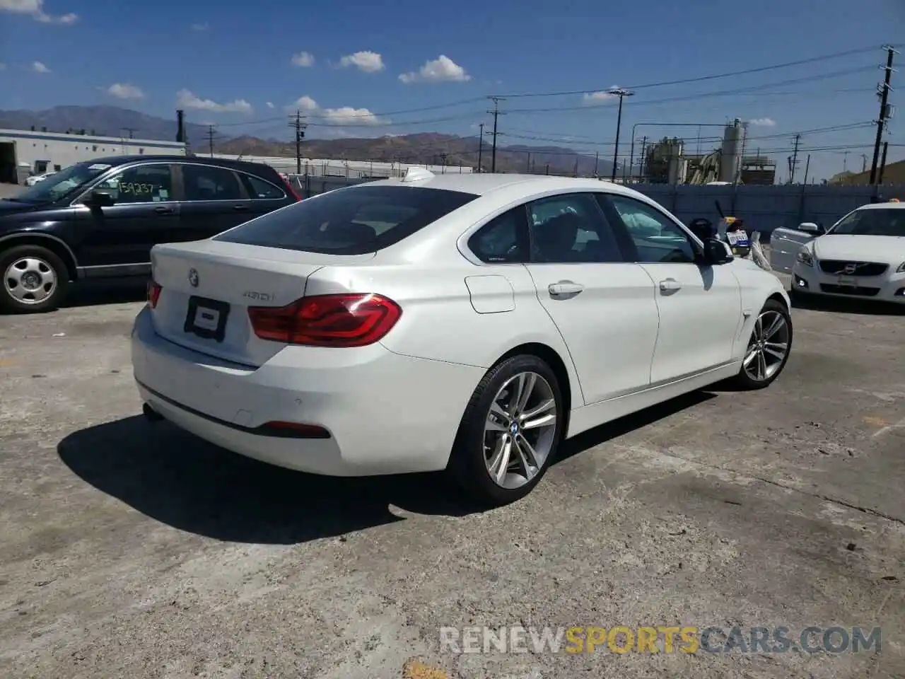 4 Photograph of a damaged car WBA4J1C57KBM14862 BMW 4 SERIES 2019