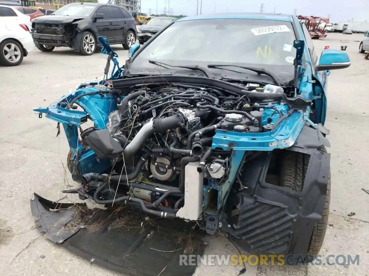 9 Photograph of a damaged car WBA4J1C57KBM15638 BMW 4 SERIES 2019