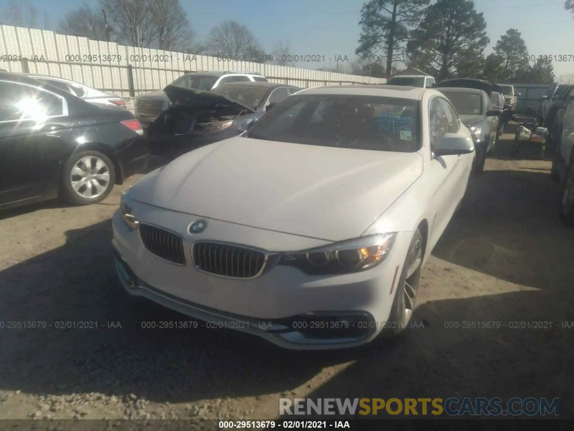 2 Photograph of a damaged car WBA4J1C57KBM15994 BMW 4 SERIES 2019