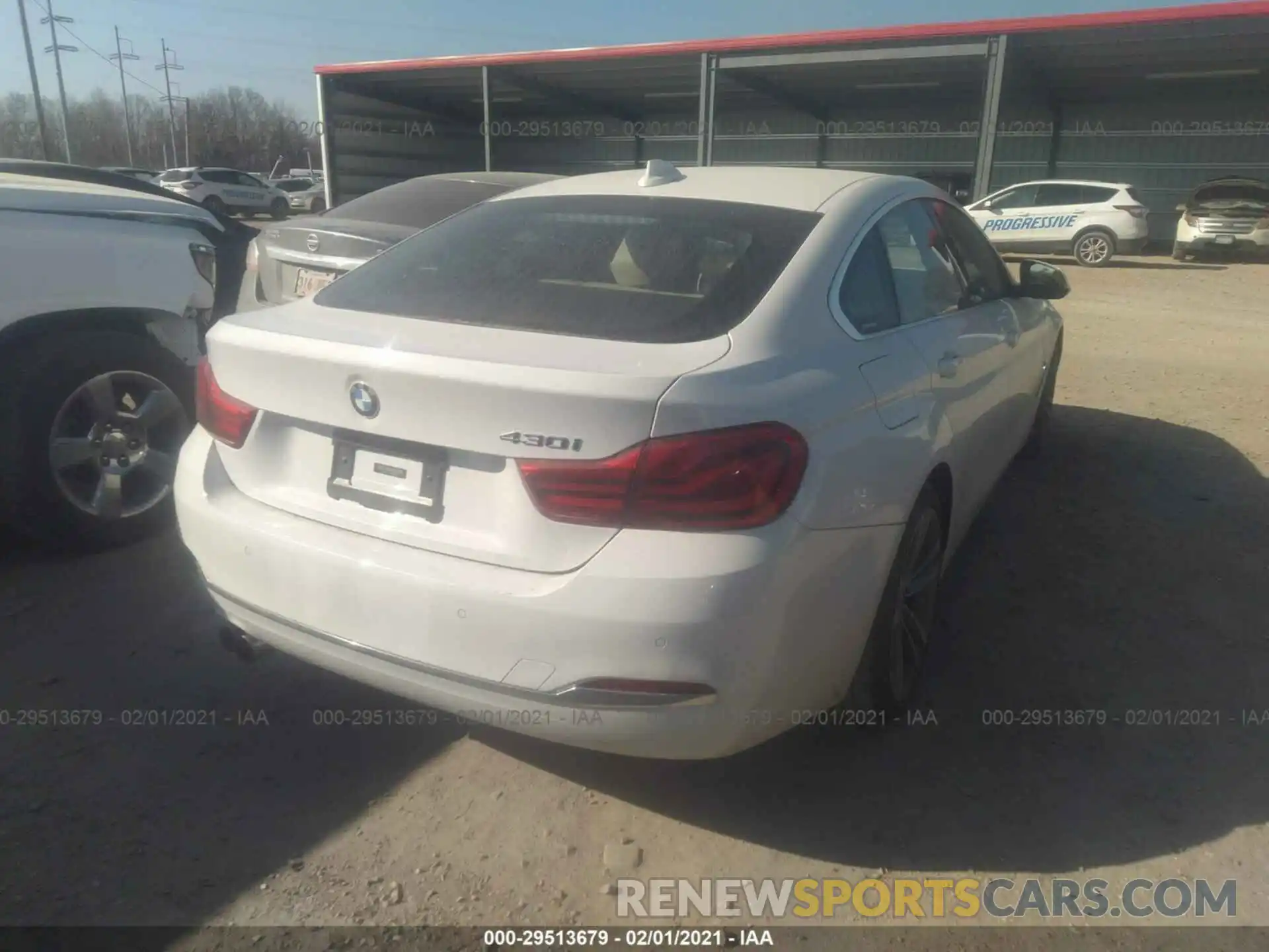 4 Photograph of a damaged car WBA4J1C57KBM15994 BMW 4 SERIES 2019