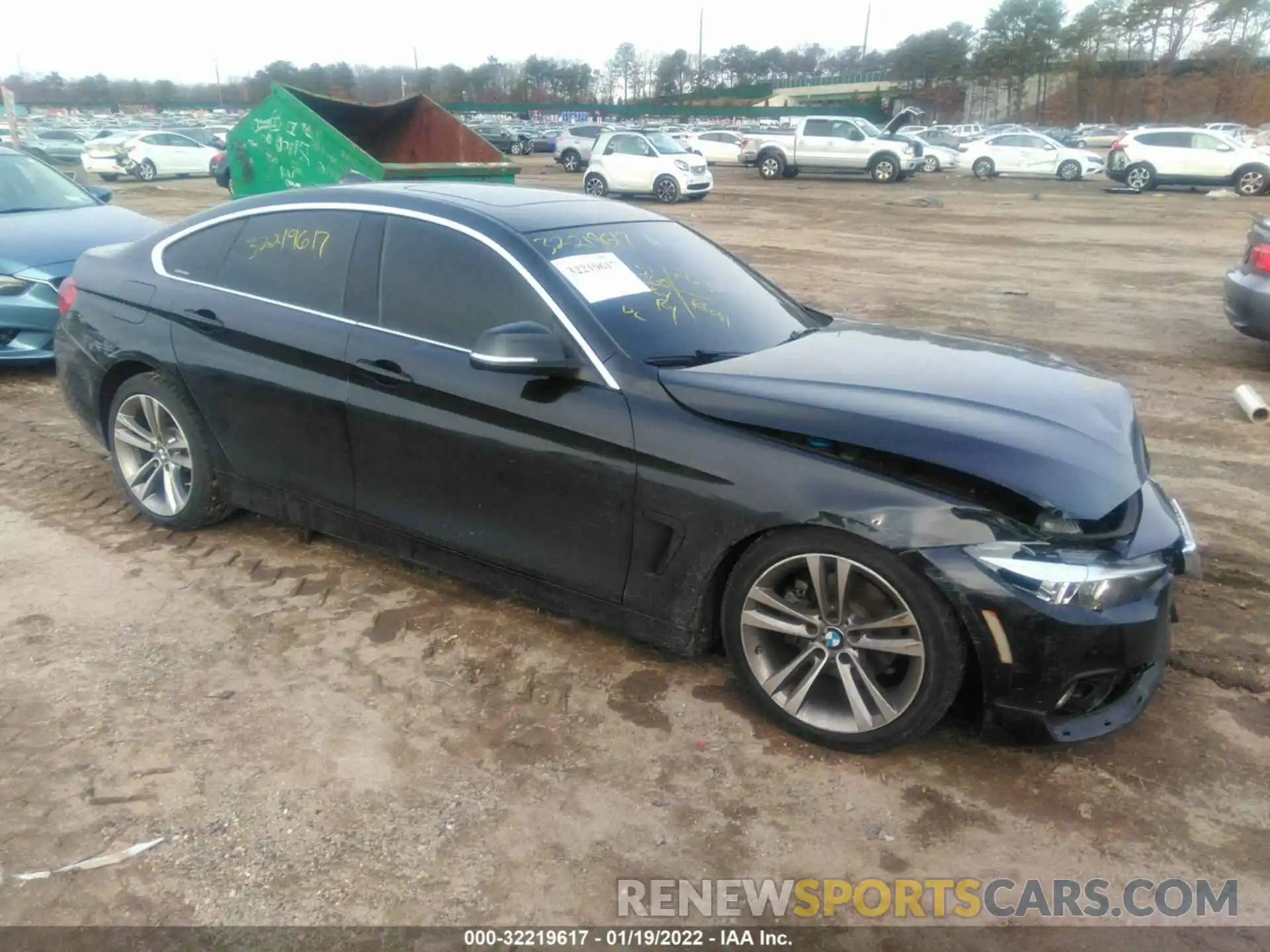 1 Photograph of a damaged car WBA4J1C57KBM16336 BMW 4 SERIES 2019