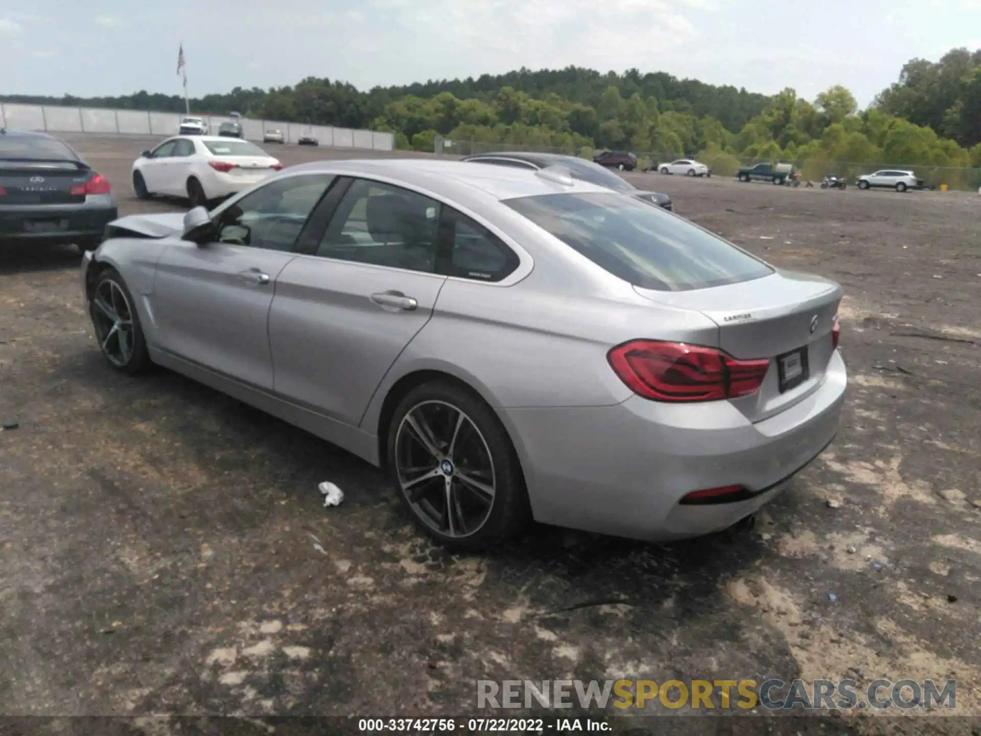 3 Photograph of a damaged car WBA4J1C57KBM17910 BMW 4 SERIES 2019