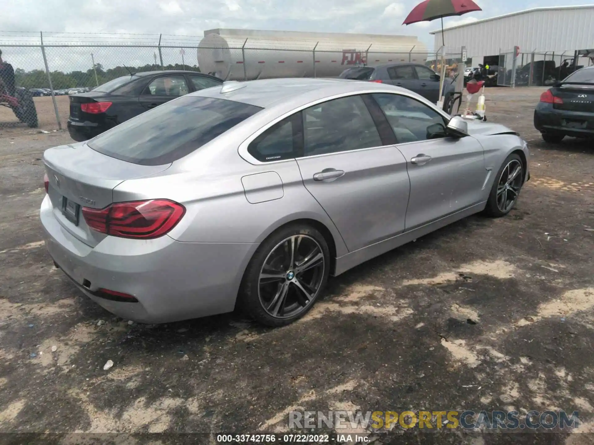 4 Photograph of a damaged car WBA4J1C57KBM17910 BMW 4 SERIES 2019